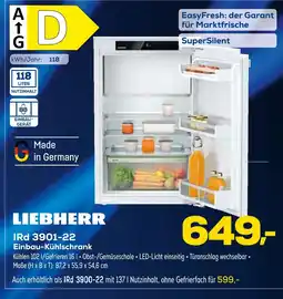 Euronics Liebherr ird 3901-22 einbau-kühlschrank Angebot