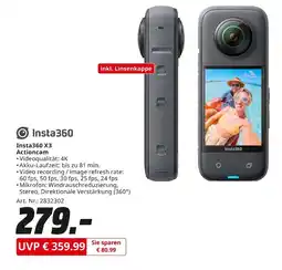 MediaMarkt Insta360 x3 actioncam Angebot