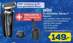 Euronics Braun 71-n7200cc series 7 rasierer Angebot