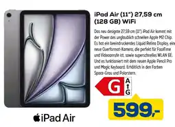 Euronics Apple ipad air (11) 27,59 cm (128 gb) wifi Angebot