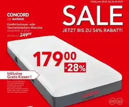 Matratzen Concord Concord komfortschaum- oder taschenfederkern-matratze Angebot