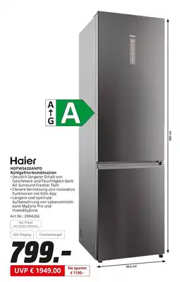 MediaMarkt Haier hdpw5620anpd kühlgefrierkombination Angebot