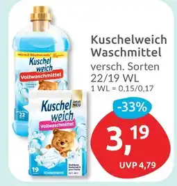 Budni Kuschelweich vollwaschmittel sommerfrische Angebot