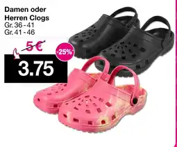 Woolworth Damen oder herren clogs Angebot