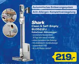 Euronics Shark clean & self-empty bu3521eu kabelloser akkusauger Angebot