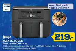 Euronics Ninja max dz400eu 6-in-1 heißluftfritteuse Angebot