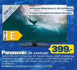 Euronics Panasonic tb-43w61aez Angebot