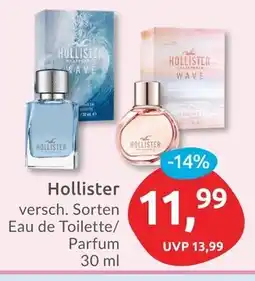 Budni Hollister california wave eau de toilette Angebot
