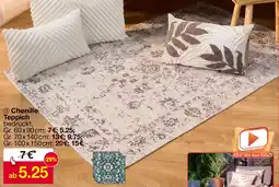 Woolworth Chenille teppich Angebot