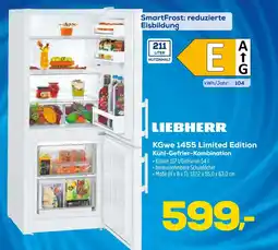 Euronics Liebherr kühl-gefrier-kombination kgwe 1455 limited edition Angebot