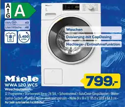 Euronics Miele wwa 120 wcs waschautomat Angebot