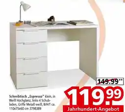 Segmüller Schreibtisch espresso Angebot