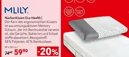 Matratzen Concord Mlily nackenkissen eco health Angebot