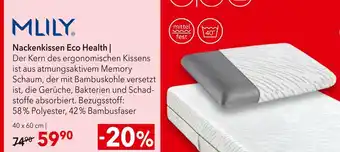 Matratzen Concord Mlily nackenkissen eco health Angebot