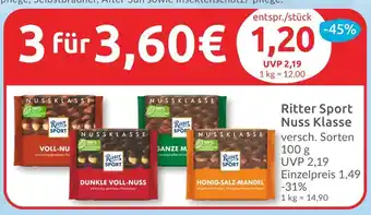 Budni Ritter sport voll-nuss Angebot