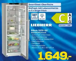 Euronics Liebherr rbsdc 525i-22 standkühlschrank Angebot