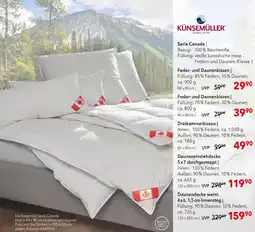 Matratzen Concord Künsemüller feder- und daunenkissen Angebot