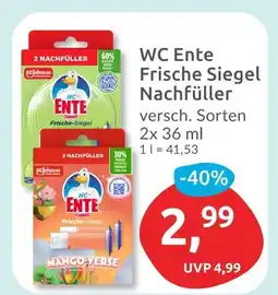 Budni Sc johnson wc ente frische siegel nachfüller Angebot