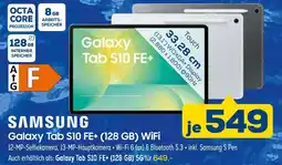 Euronics Samsung galaxy tab s10 fe+ (128 gb) wifi Angebot