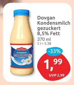 Budni Dovgan kondensmilch gezuckert 8,5% fett Angebot