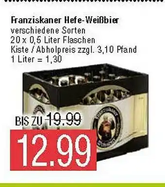 Marktkauf Franziskaner Hefe-weißbier Angebot