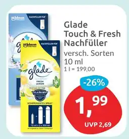 Budni Sc johnson glade touch & fresh nachfüller Angebot