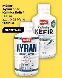 NETTO Ayran oder kalinka kefir Angebot