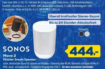 Euronics Sonos move 2 mobiler smart speaker Angebot