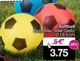 Woolworth Softball rot Angebot
