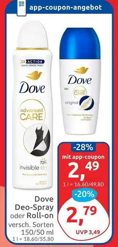 Budni Dove deo-spray Angebot