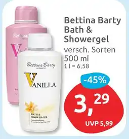 Budni Bettina barty bath & showergel vanilla Angebot
