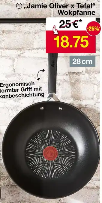 Woolworth Jamie oliver x tefal wokpfanne Angebot