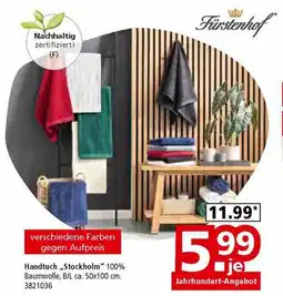 Segmüller Fürstenhof handtuch stockholm Angebot