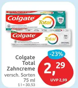 Budni Colgate total zahnpasta Angebot