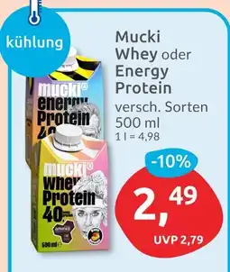 Budni Mucki whey protein Angebot