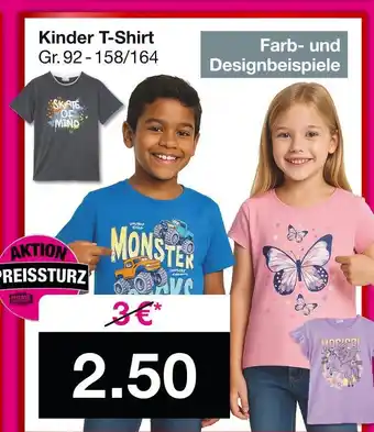 Woolworth Kinder t-shirt Angebot