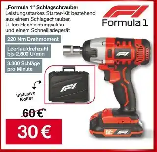 Woolworth Formula 1 schlagschrauber Angebot