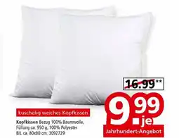 Segmüller Kopfkissen Angebot