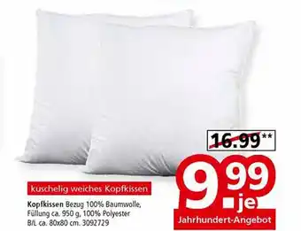 Segmüller Kopfkissen Angebot