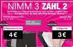 Woolworth Herren retroshorts oder damen slip Angebot