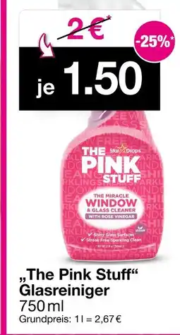 Woolworth Star drops the pink stuff glasreiniger Angebot