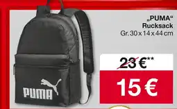 Woolworth Puma rucksack Angebot