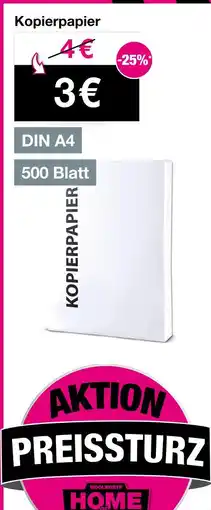 Woolworth Kopierpapier Angebot