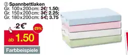 Woolworth Spannbettlaken Angebot