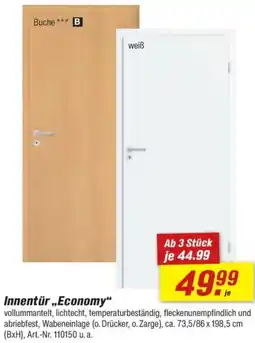 toom Baumarkt Innentür ,,Economy" Angebot