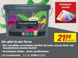 toom Baumarkt Fassadenfarbe Angebot