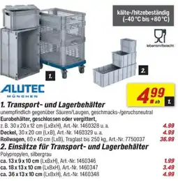 toom Baumarkt ALUTEC MÜNCHEN Transport- und Lagerbehälter Angebot