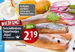 Famila Nord Ost Zarte holländische Doppelmatjes „Royal" Angebot