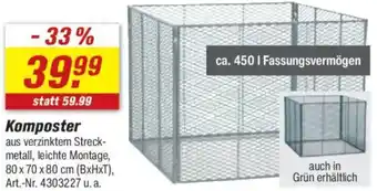 toom Baumarkt Komposter Angebot