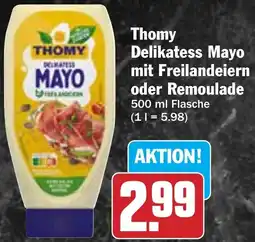 HIT Thomy Delikatess Mayo mit Freilandeiern oder Remoulade Angebot